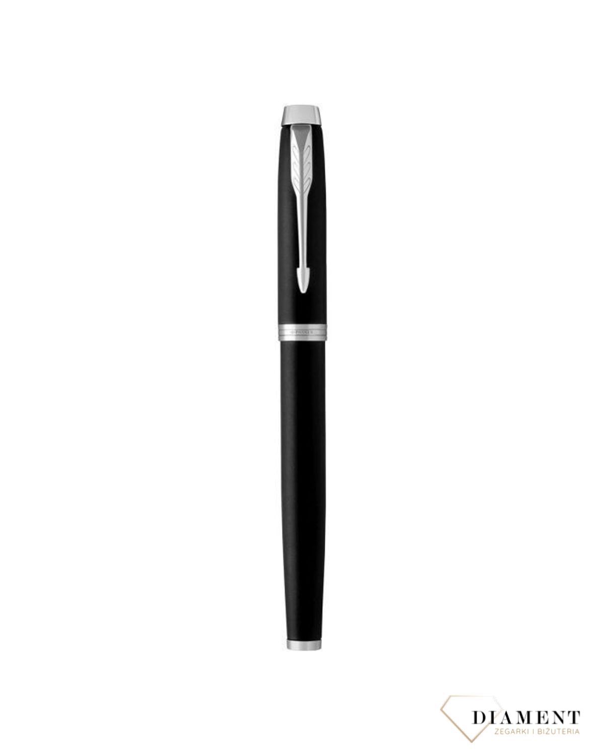 Pióro kulkowe Parker IM Essential czarny mat CT 2143634  PIÓRO 2143634. Przepiękne i bardzo eleganckie pióro wieczne Parker IM. Czarny kolor nadaje mu elegancji oraz stylu, dzięki czemu chętnie wybierane jest ono jako prezent przy rozmaitych ok (1).jpg